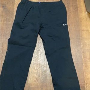 Nike black sweat bottoms